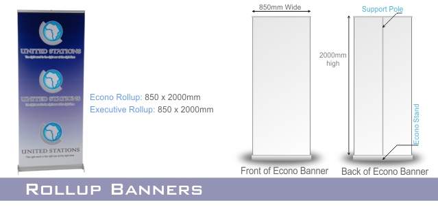 Rollup banner Printing Pretoria