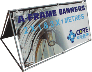 A-frame Banners